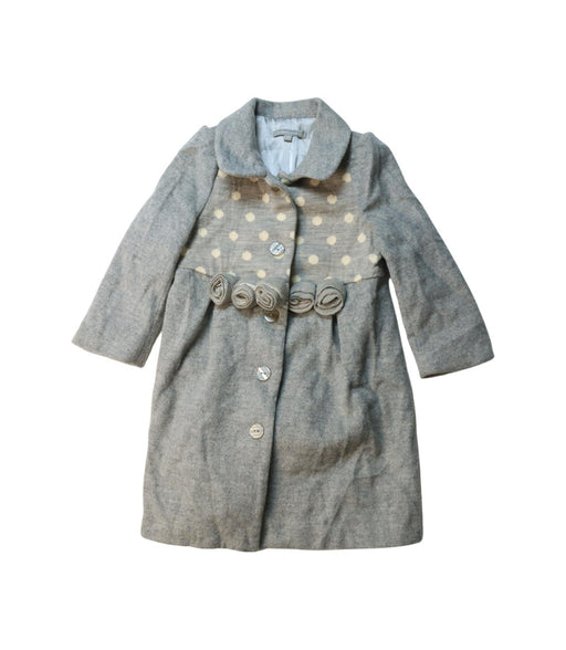 A Grey Coats from Nicholas & Bears in size 2T for girl. (Front View)