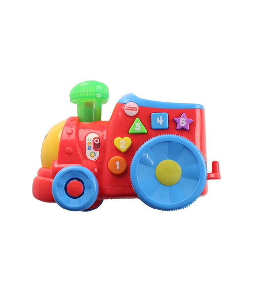 A Multicolour Cars Trucks Trains & Remote Control from Fisher Price in size O/S for boy. (Front View)