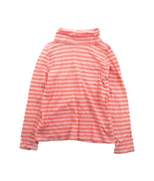A Orange Long Sleeve Tops from Crewcuts in size 8Y for boy. (Front View)