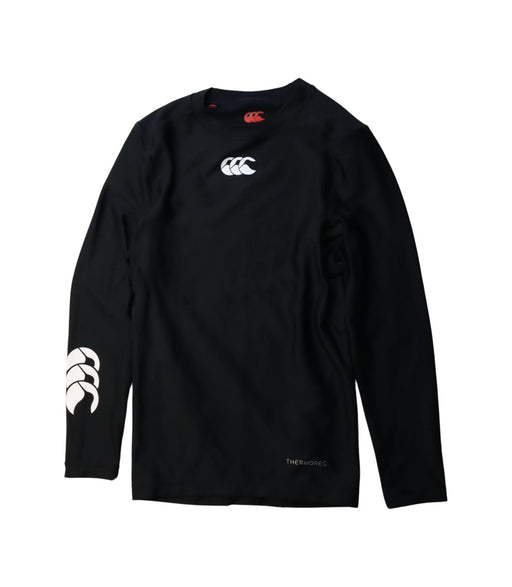 A Black Active Tops from Canterbury in size 14Y for boy. (Front View)