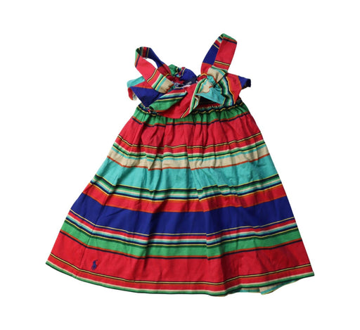 A Multicolour Sleeveless Dresses from Ralph Lauren in size 3T for girl. (Front View)