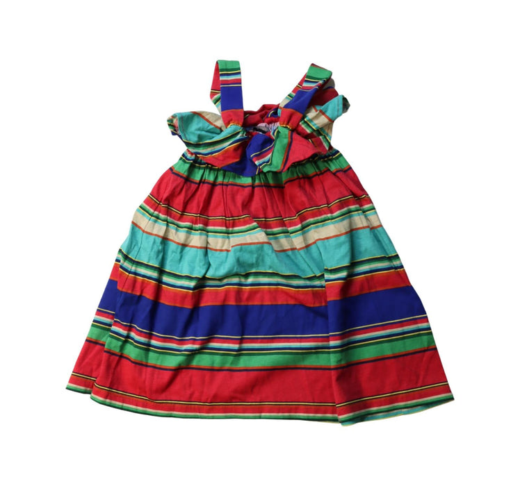 A Multicolour Sleeveless Dresses from Ralph Lauren in size 3T for girl. (Back View)