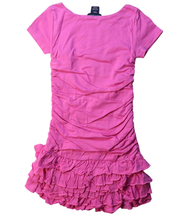 A Pink Short Sleeve Dresses from Ralph Lauren in size 4T for girl. (Back View)