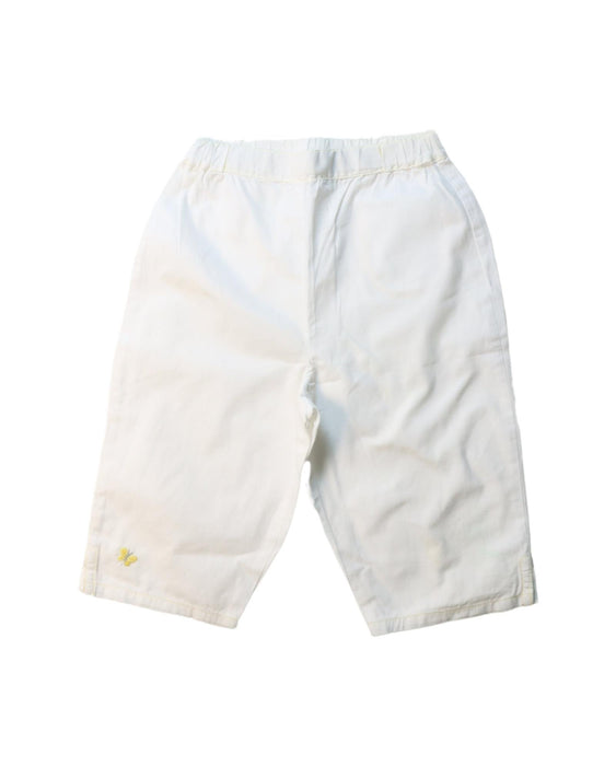 A White Casual Pants from Jacadi in size 3T for girl. (Front View)