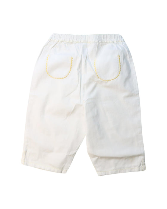 A White Casual Pants from Jacadi in size 3T for girl. (Back View)