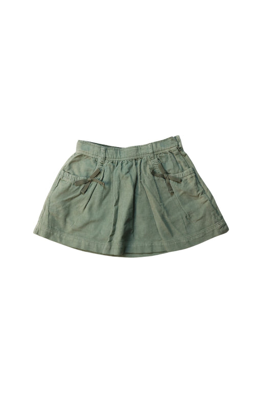 A Green Short Skirts from Jacadi in size 4T for girl. (Front View)