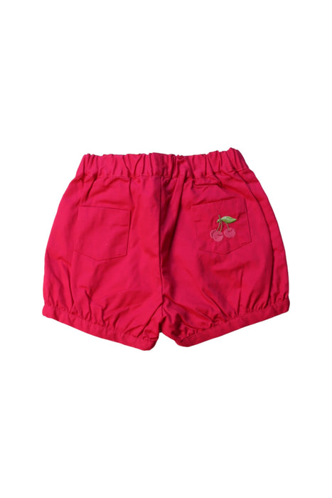 A Red Shorts from Jacadi in size 3T for girl. (Back View)