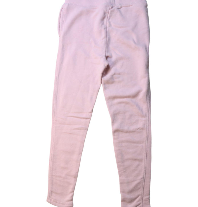 A Pink Sweatpants from Polo Ralph Lauren in size 8Y for girl. (Back View)