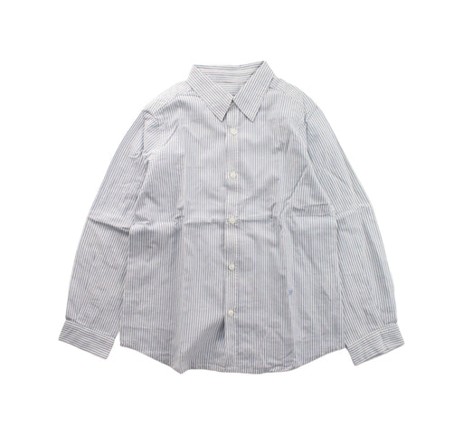 A Grey Long Sleeve Shirts from Bonpoint in size 6T for boy. (Front View)
