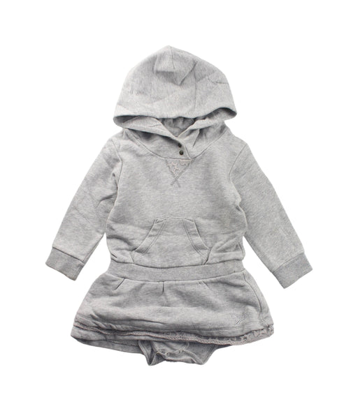 A Grey Long Sleeve Bodysuits from Diesel in size 6-12M for girl. (Front View)
