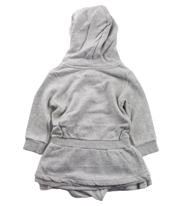 A Grey Long Sleeve Bodysuits from Diesel in size 6-12M for girl. (Back View)