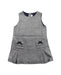 A Grey Sleeveless Dresses from Chicco in size 12-18M for girl. (Front View)
