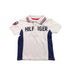 A Blue Short Sleeve Polos from Tommy Hilfiger in size 3T for boy. (Front View)