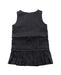 A Grey Sleeveless Dresses from Gucci in size 12-18M for girl. (Back View)