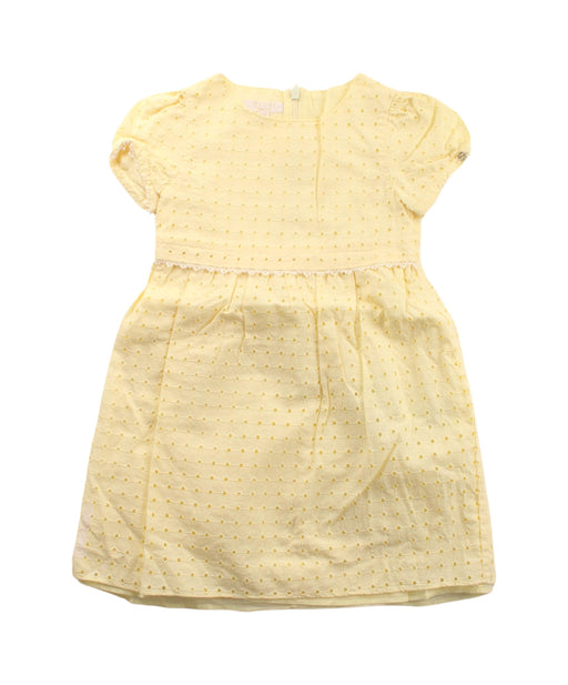 A Yellow Short Sleeve Dresses from Gucci in size 18-24M for girl. (Front View)