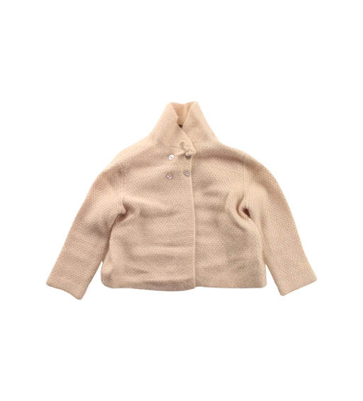 A Beige Cardigans from Loro Piana in size 2T for girl. (Front View)