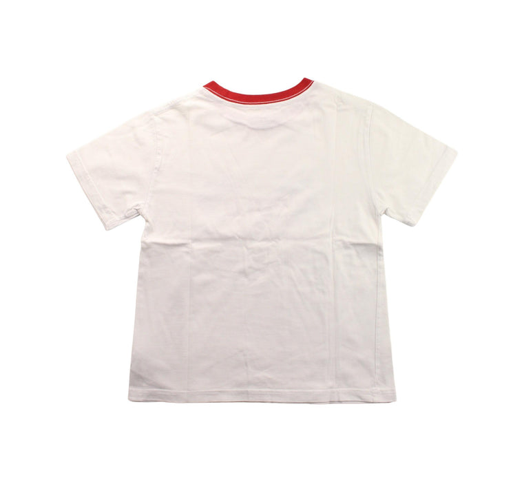 A White Short Sleeve T Shirts from Polo Ralph Lauren in size 8Y for boy. (Back View)