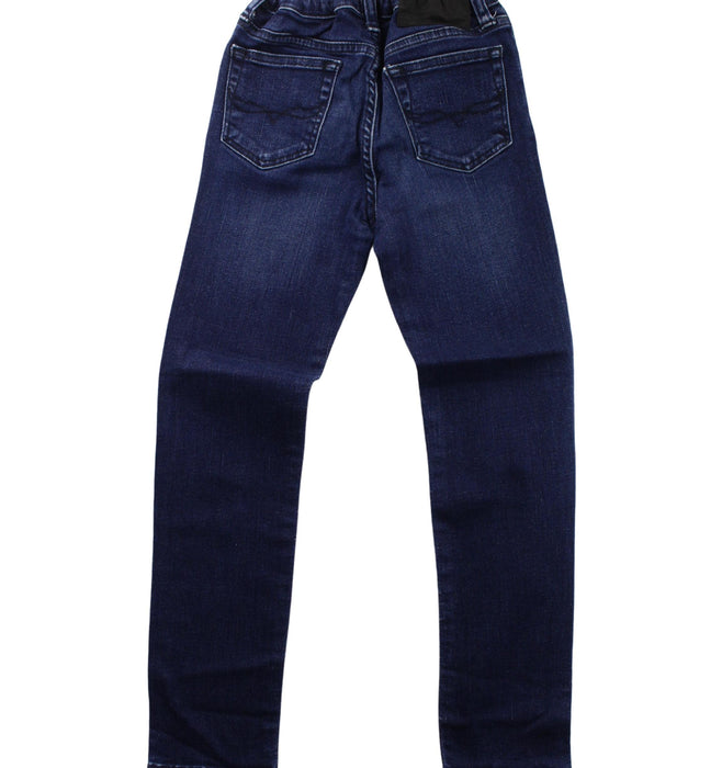 A Blue Jeans from Polo Ralph Lauren in size 7Y for boy. (Back View)