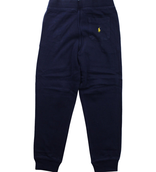 A Blue Sweatpants from Polo Ralph Lauren in size 7Y for boy. (Back View)