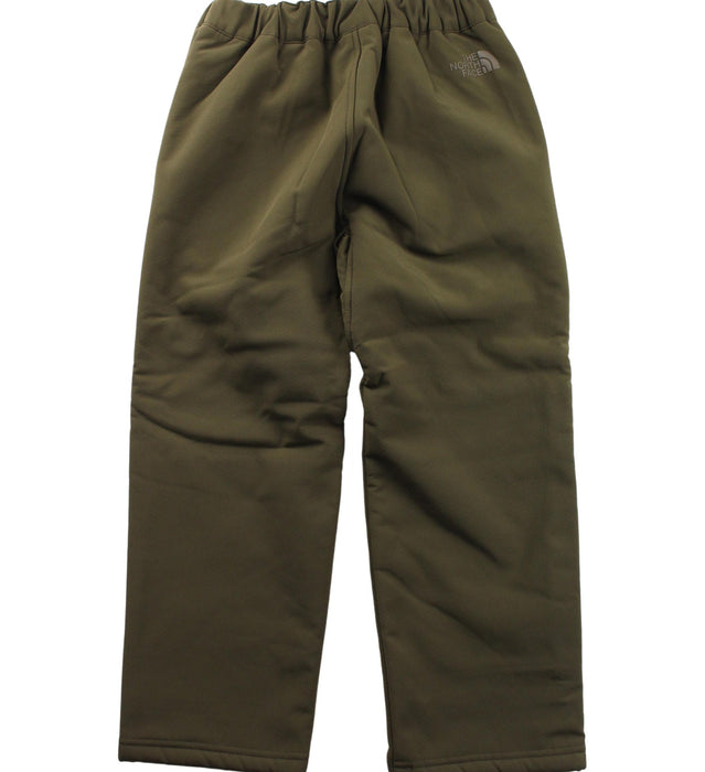 A Green Casual Pants from The North Face in size 5T for boy. (Back View)