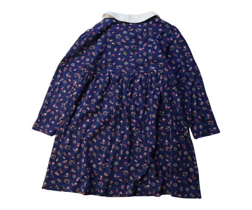 A Multicolour Long Sleeve Dresses from Jojo Maman Bébé in size 4T for girl. (Back View)