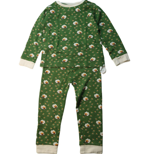 A Multicolour Pyjama Sets from Little Green Radicals in size 5T for girl. (Front View)