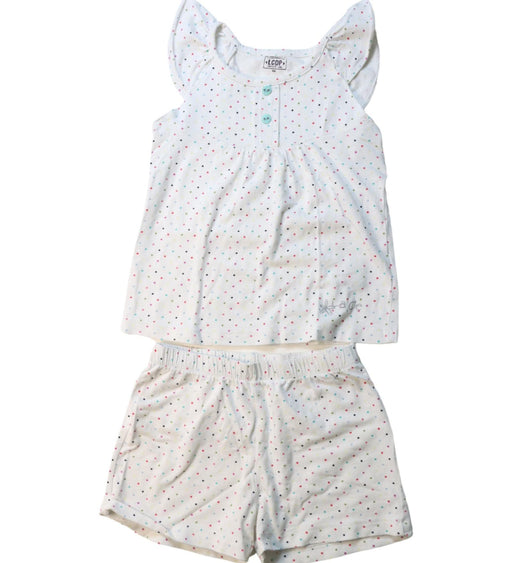 A Multicolour Shorts Sets from La Compagnie des Petits in size 4T for girl. (Front View)