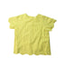 A Yellow Short Sleeve Tops from Seed in size 4T for girl. (Front View)