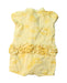 A Yellow Short Sleeve Rompers from Ralph Lauren in size 3-6M for girl. (Back View)