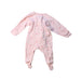 A Pink Onesies from Purebaby in size Newborn for girl. (Back View)