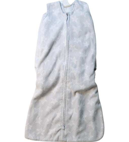 A Grey Sleepsacs from HALO in size 3-6M for neutral. (Front View)