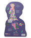 A Purple Board Games & Puzzles from Floss and Rock in size O/S for girl. (Back View)