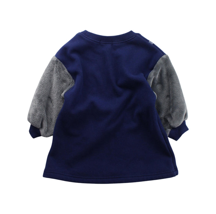 A Blue Sweater Dresses from Sanrio in size 18-24M for girl. (Back View)