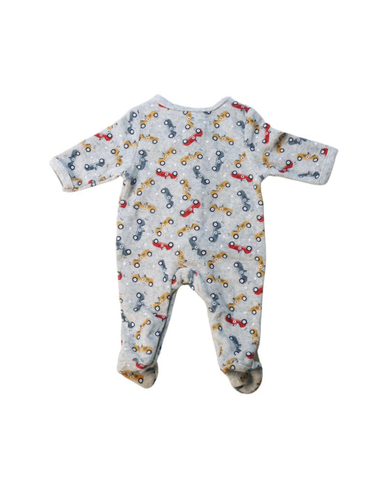 A Multicolour Onesies from Vertbaudet in size Newborn for boy. (Back View)