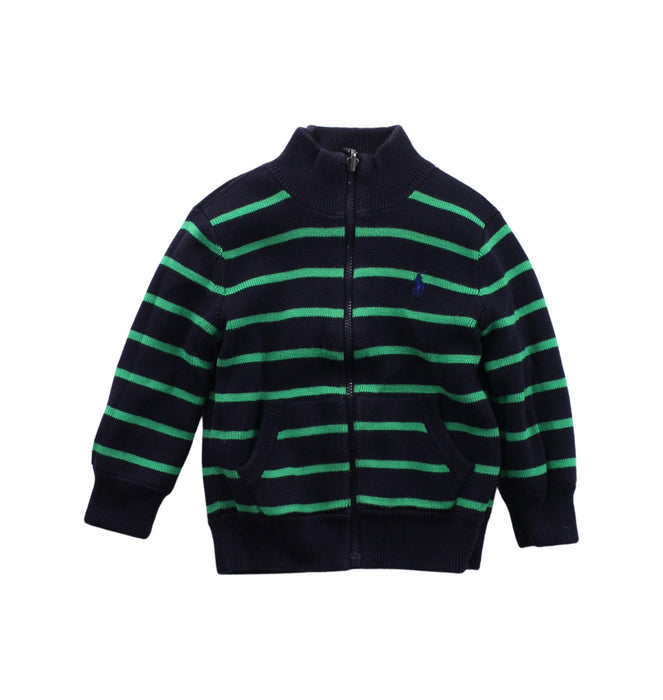 A Black Knit Sweaters from Ralph Lauren in size 12-18M for boy. (Back View)