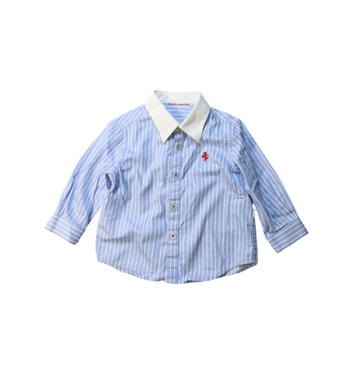 A Blue Long Sleeve Shirts from Ferrari in size 6-12M for boy. (Front View)