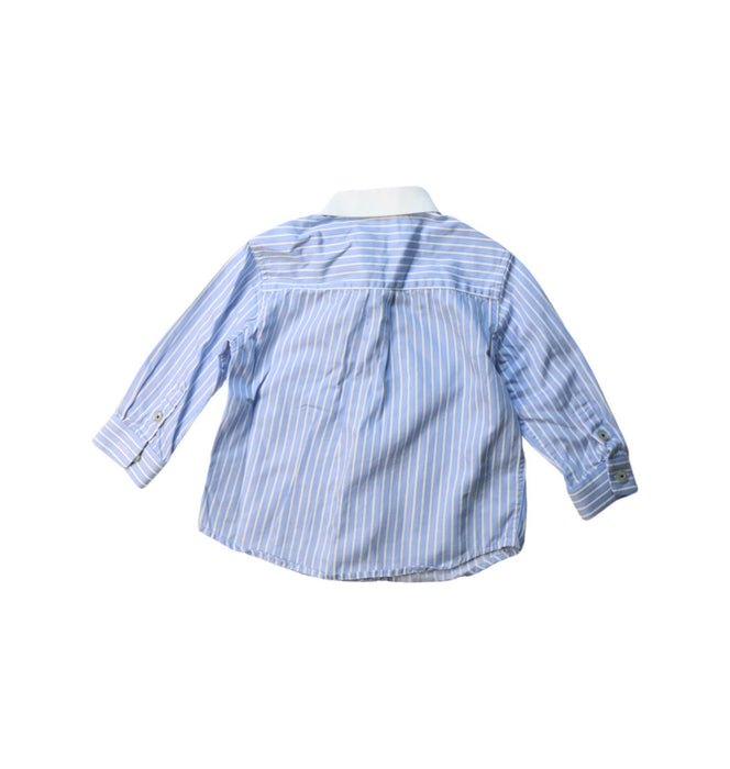 A Blue Long Sleeve Shirts from Ferrari in size 6-12M for boy. (Back View)