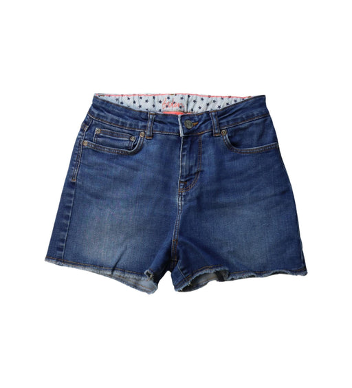 A Navy Shorts from Boden in size 14Y for girl. (Front View)