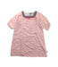 A Pink Short Sleeve Dresses from and the little dog laughed in size 4T for girl. (Front View)