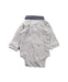 A Grey Long Sleeve Bodysuits from Baker by Ted Baker in size 3-6M for boy. (Back View)