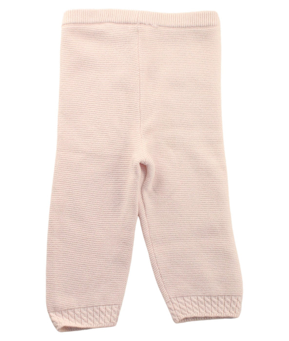 A Pink Sweatpants from Tartine et Chocolat in size 6-12M for girl. (Back View)