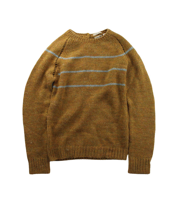 A Gold Knit Sweaters from Bellerose in size 12Y for boy. (Front View)