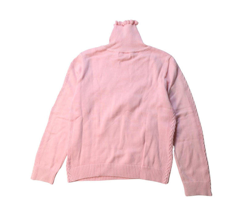 A Pink Knit Sweaters from Nicholas & Bears in size 6T for girl. (Back View)