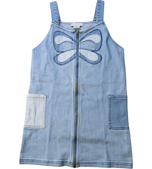 A Blue Sleeveless Dresses from Stella McCartney in size 8Y for girl. (Front View)