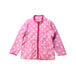 A Pink Lightweight Jackets from Miki House in size 4T for girl. (Front View)