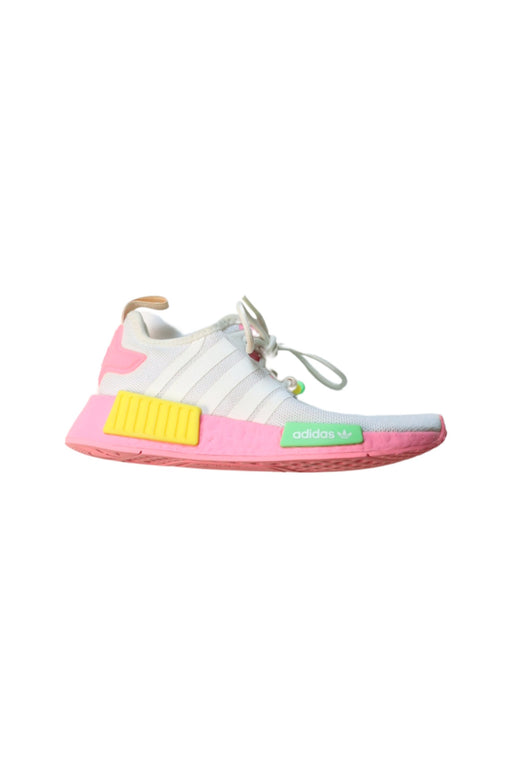 A Multicolour Sneakers from Adidas in size 10Y for girl. (Front View)
