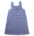 A Blue Sleeveless Dresses from Petit Bateau in size 8Y for girl. (Back View)
