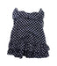 A Blue Short Sleeve Dresses from Mayoral in size 5T for girl. (Back View)