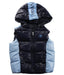 A Blue Outerwear Vests from Armani in size 12-18M for boy. (Front View)