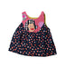 A Multicolour Sleeveless Dresses from Wafflish Waffle in size 18-24M for girl. (Front View)